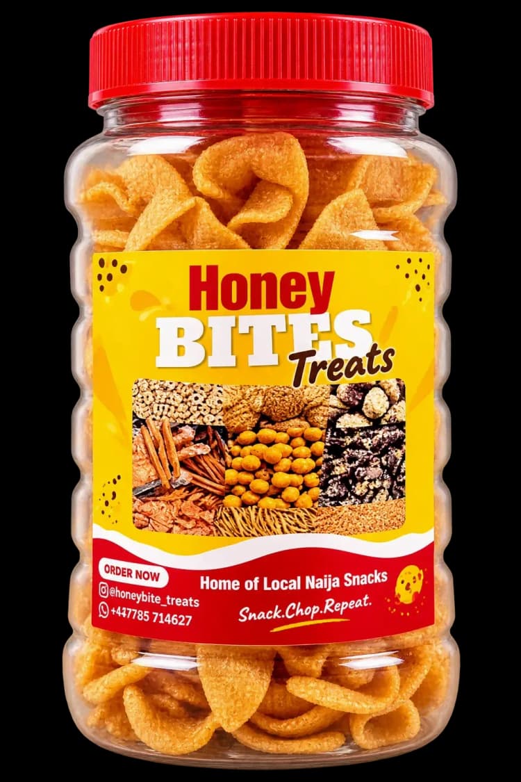 Honey Bites Treats Kilishi - Jar