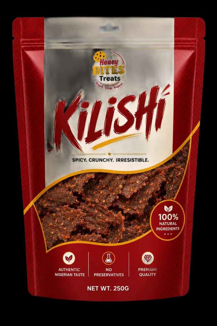 Honey Bites Treats Kilishi - Pouch